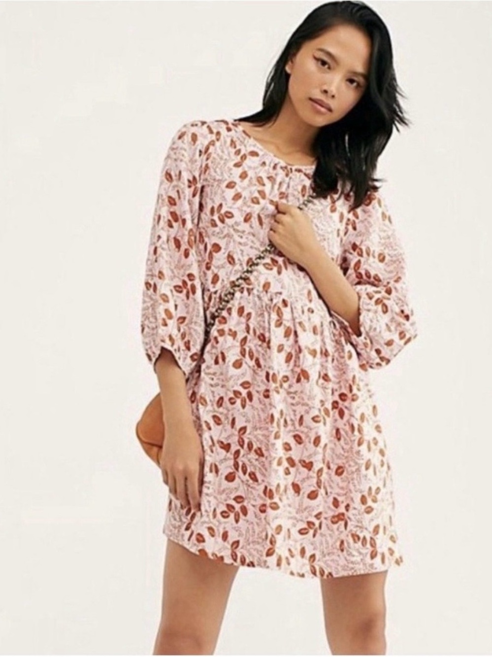 Free People Paper Hearts Mini Dress